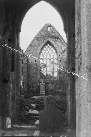 DUPBEAK OF CHANCEL OF ABBEY